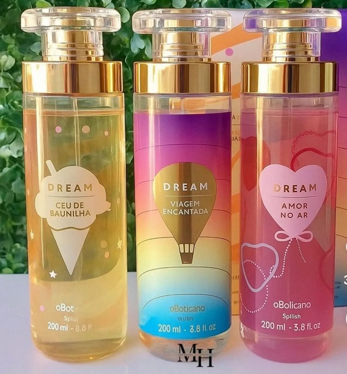 Bodysplash dream o boticário .valor de cada
