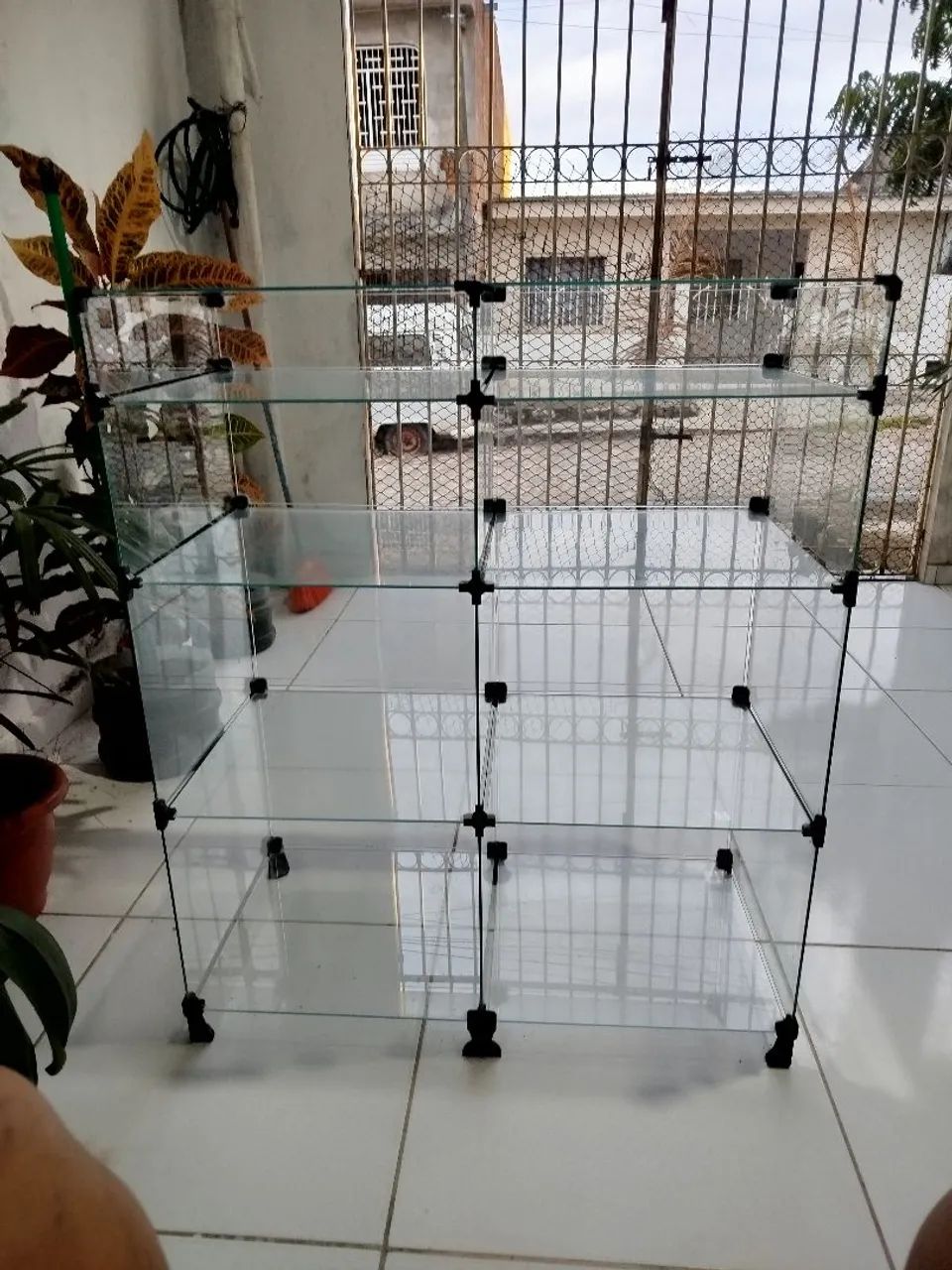 Vendo vitrine de vidro temperado com divisórias - Foto 4