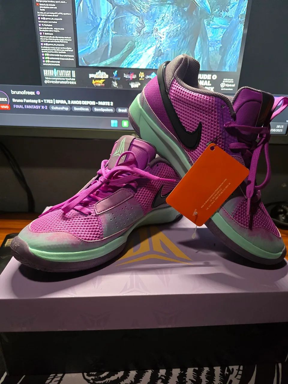 Tênis Nike Ja 1 Christmas. 