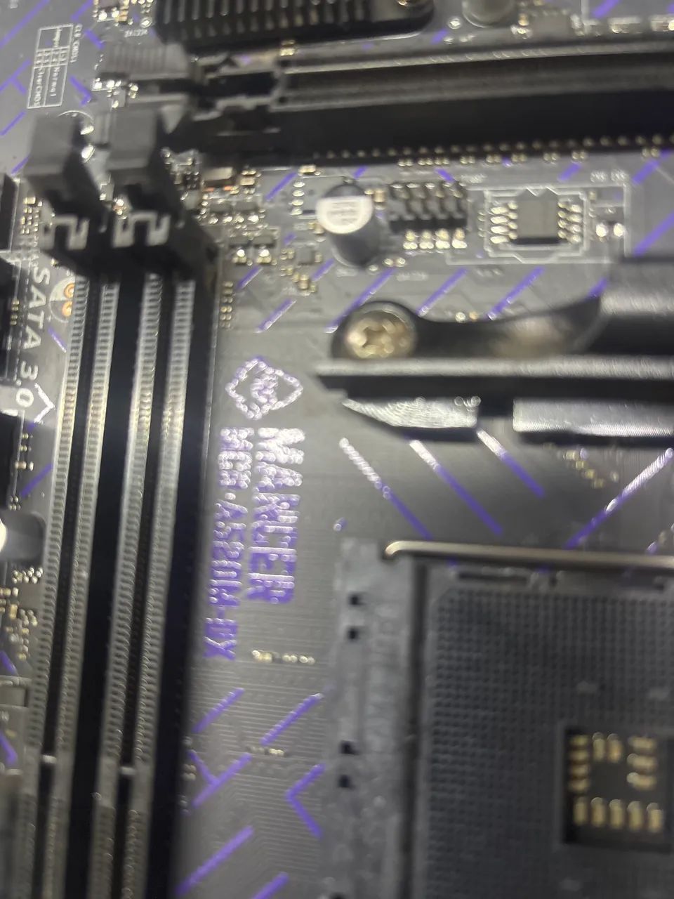 Placa mãe Mancer DDR4  A520 M-dx - Foto 3