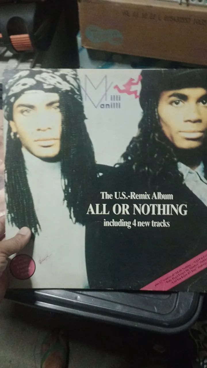Lp Vinil Milli & Vanilli All Or Nothing
