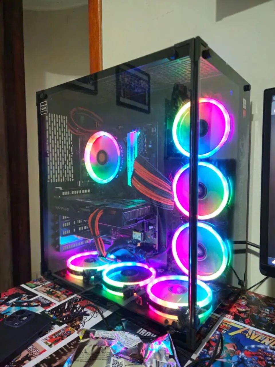 PC Gamer I5 10400F 24G DDR4 SSD 1 Tera RX5500xt 4G