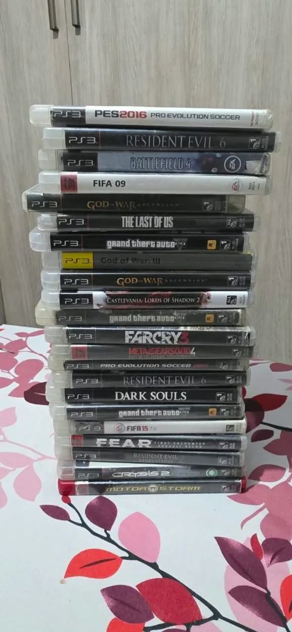 Jogos de ps3 lote tudo pegando perfeitamente 