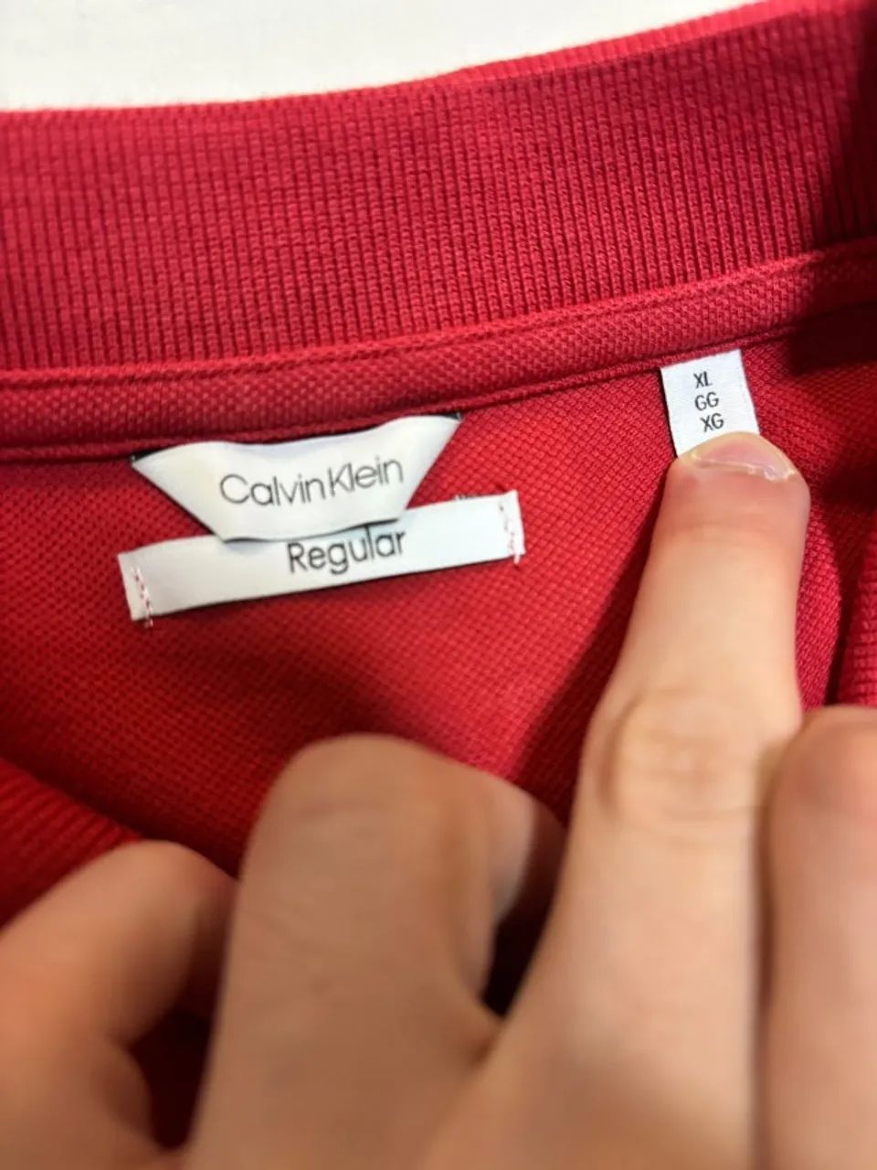 Camisa Polo Calvin Klein Regular Fit - Foto 3