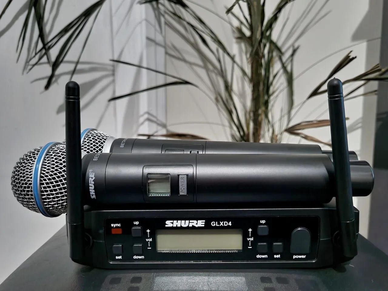 Par de Microfone sem fio SHURE GLXD4