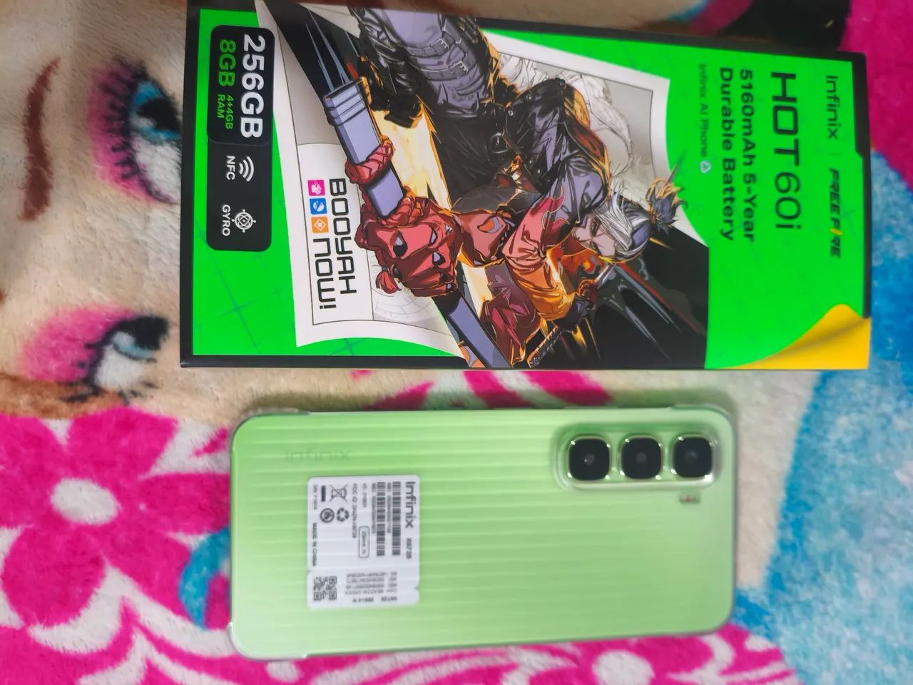 Celular Infinix hot 60i 256 gb