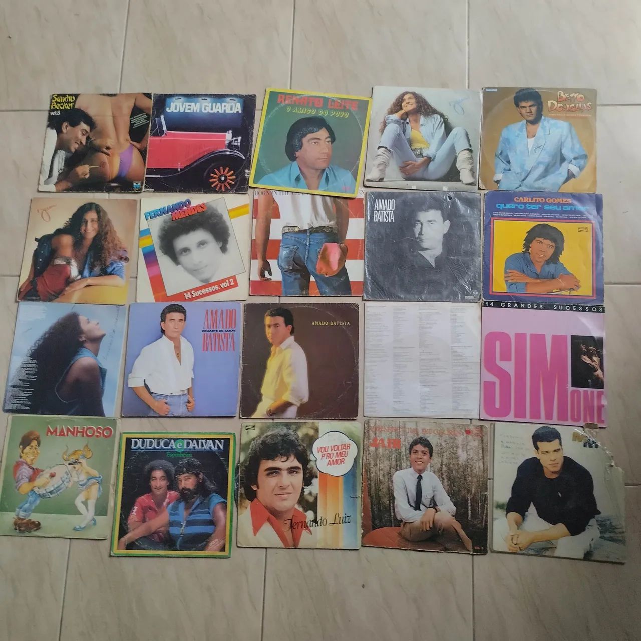 Various Vintage Vinyl Records Lots