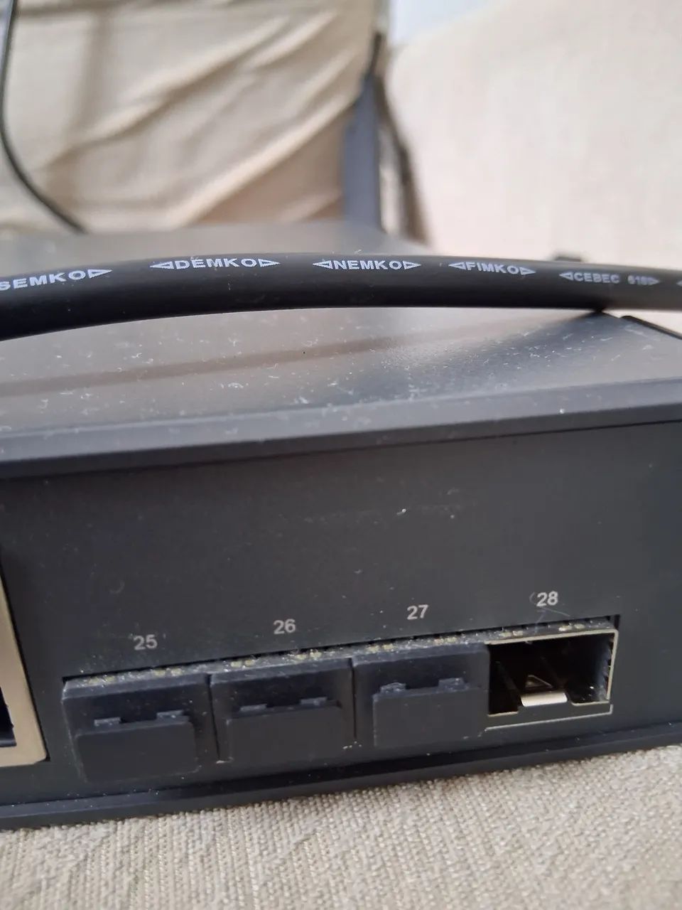 Switch gerenciavel TPLINK mod sg3428xmp gigabits e poe - Foto 3