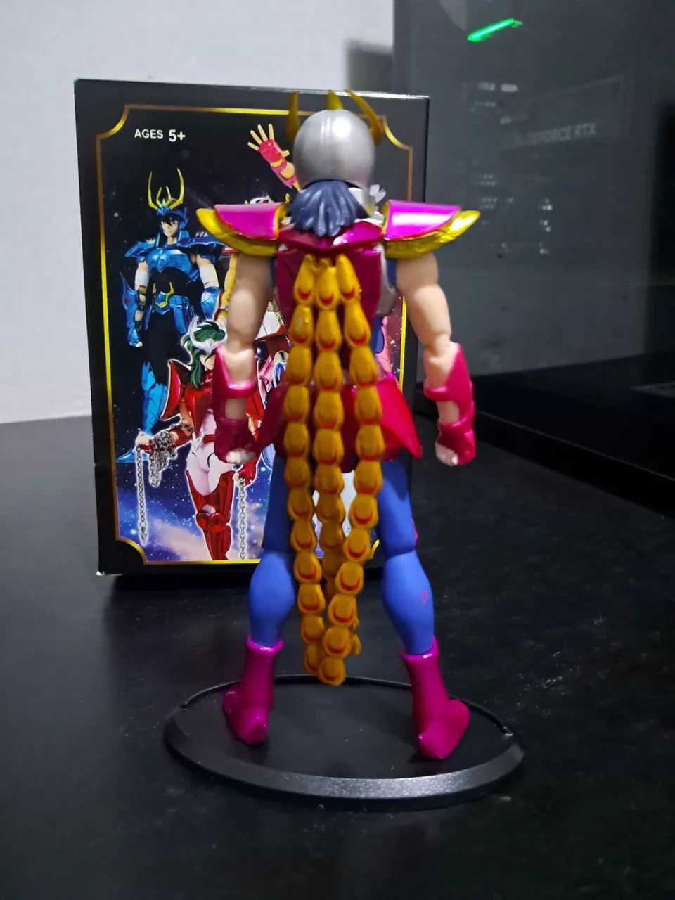 Action Figure Cavaleiros do Zodíaco - Ikki 18cm - Foto 4