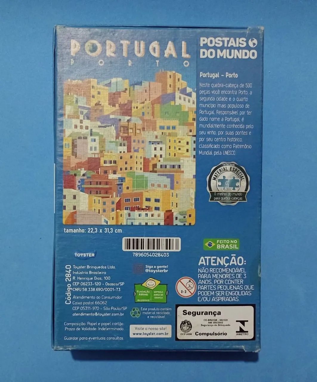 Quebra cabeça 500 peças mini ( Porto - Portugal )  - Foto 2