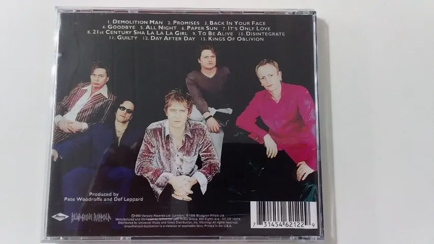 Cd Def Leppard - Euphoria USADO - Foto 2