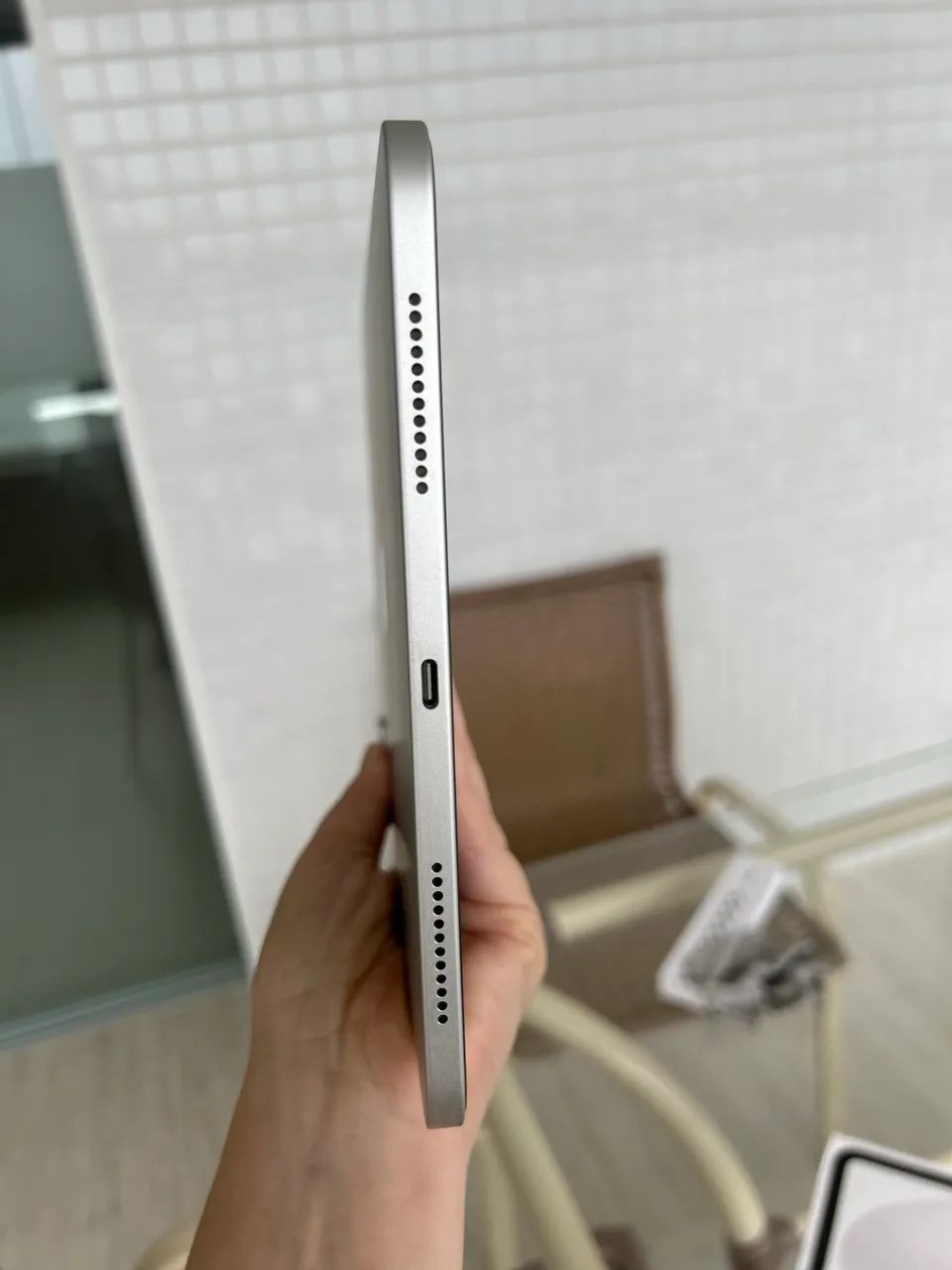 iPad Apple 10ª Geração 64GB Prata + Caneta + Caixa Original - Foto 4