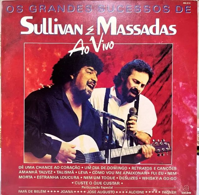 LP 12polegadas "Os grandes sucessos de Sullivan e Massadas (1991)"