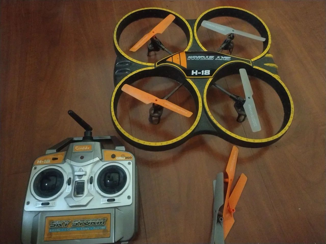 Vendo drone sem bateria