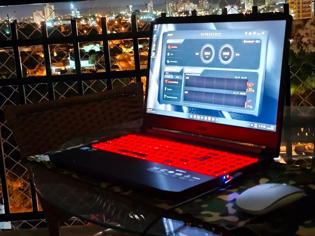 Notebook Gamer Acer Nitro 5 - Ótimo Estado e Super Equipado!