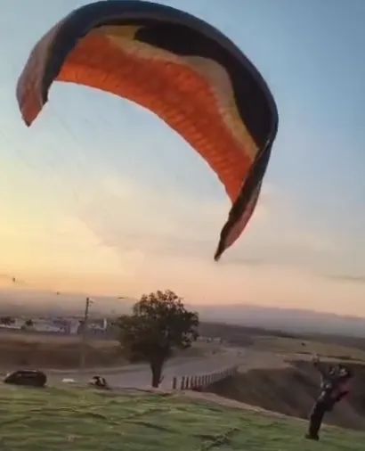 Parapentes para treino tamanho XL 105/125Kg
