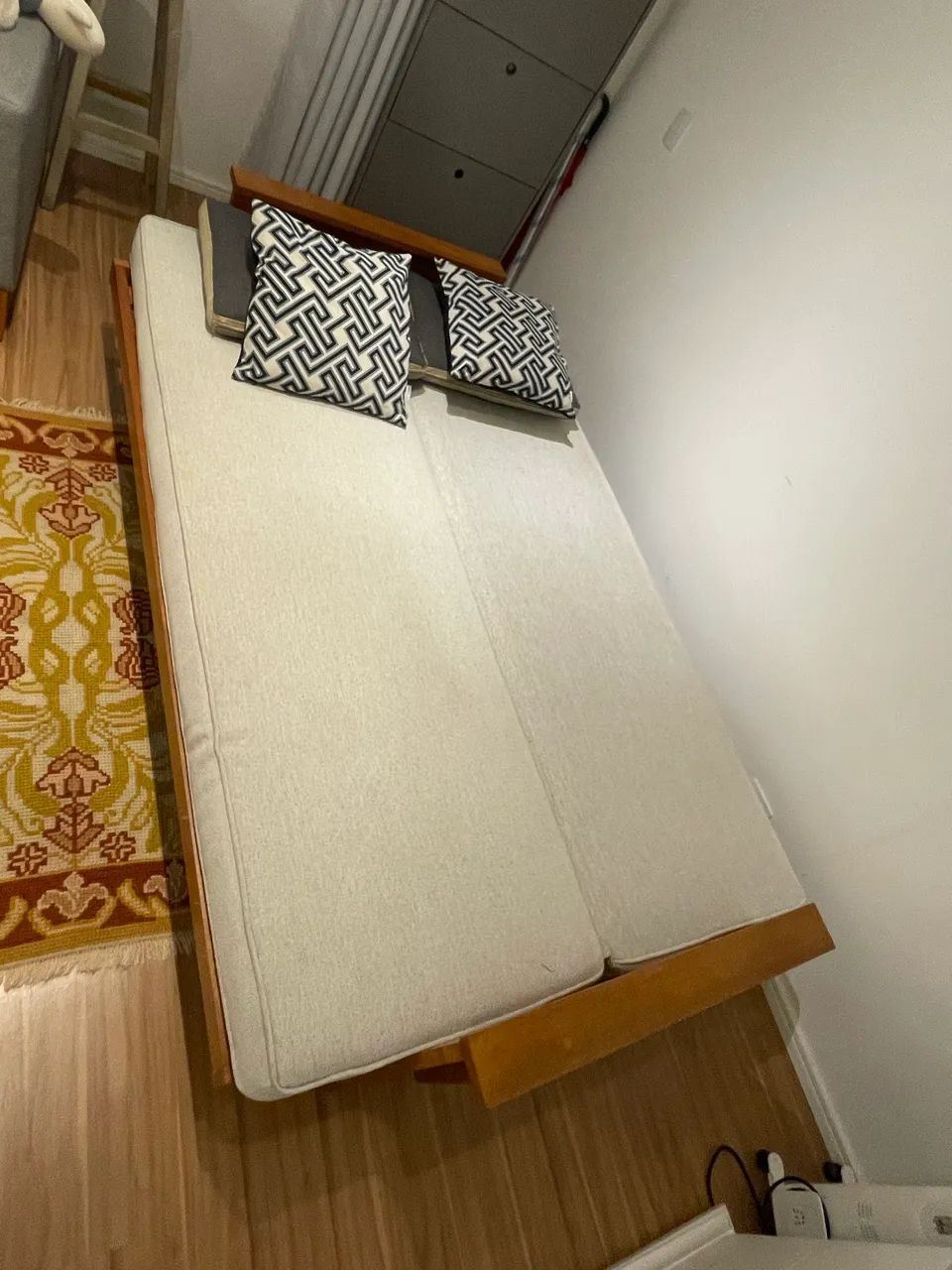 Sofá cama madeira maciça  - Foto 2