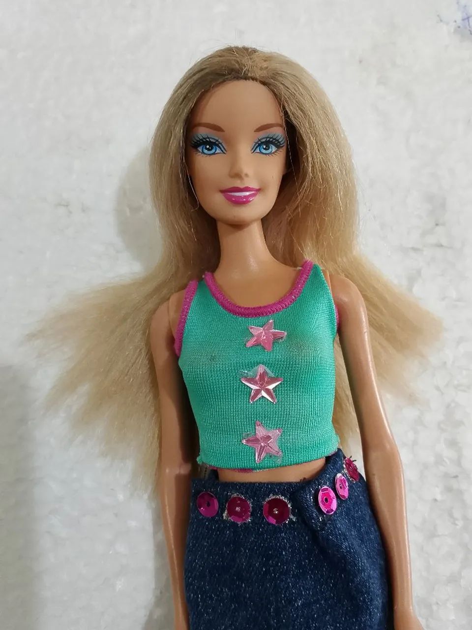 Boneca barbie Mattel corpo de click 