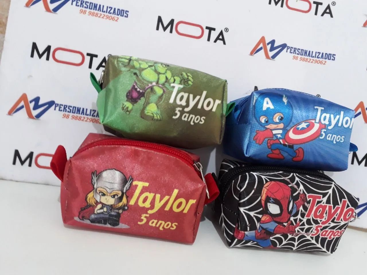 Porta moedas personalizados qualquer tema - Foto 2