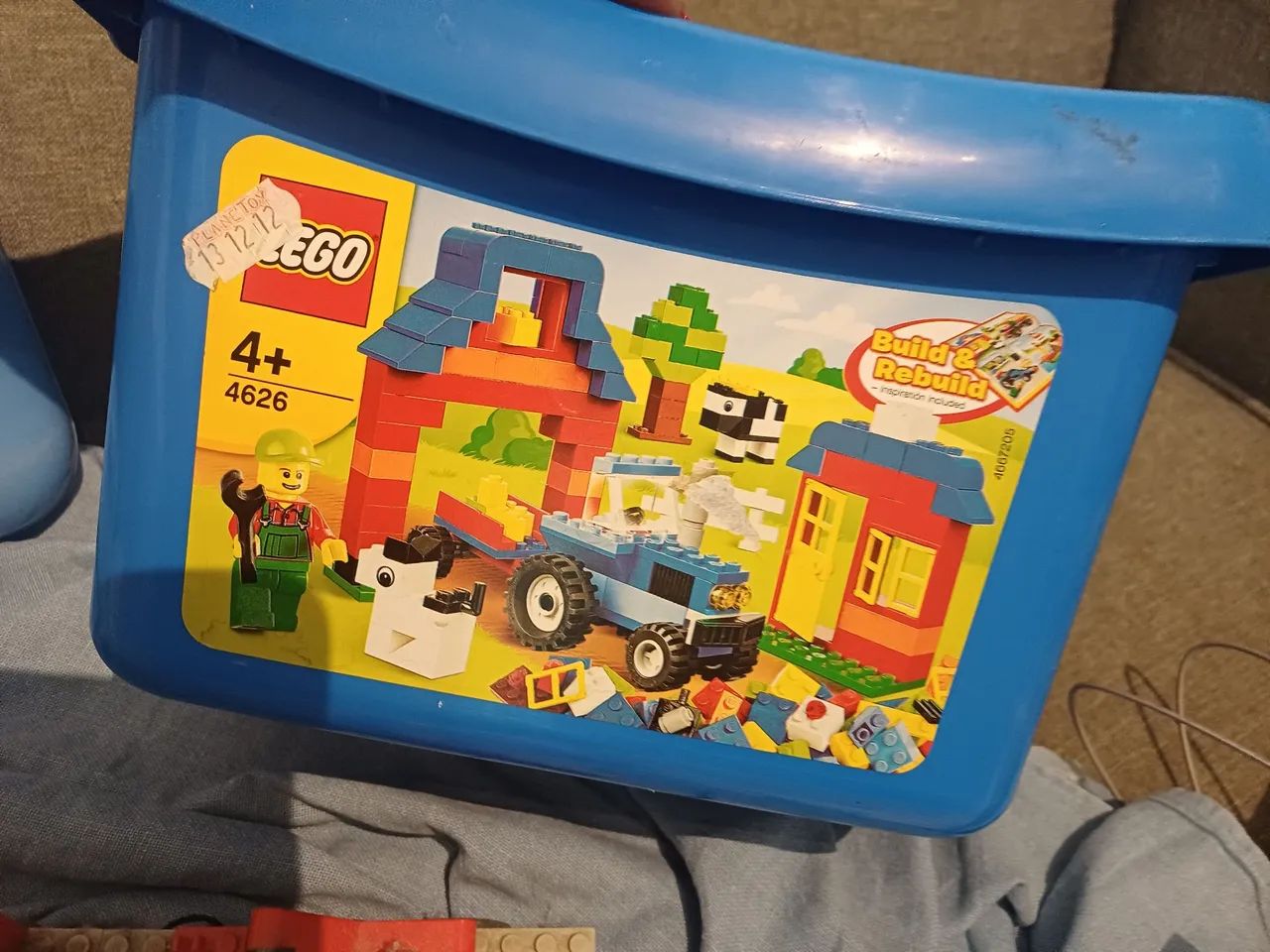 Caixa de LEGO brinquedo de montar - Foto 5