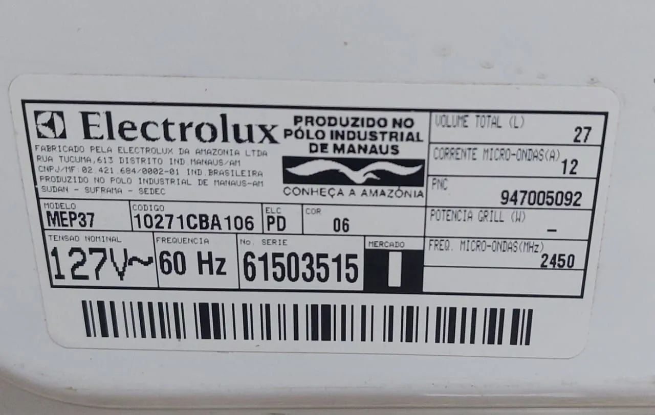 Microondas electrolux branco 110 volts - Foto 4