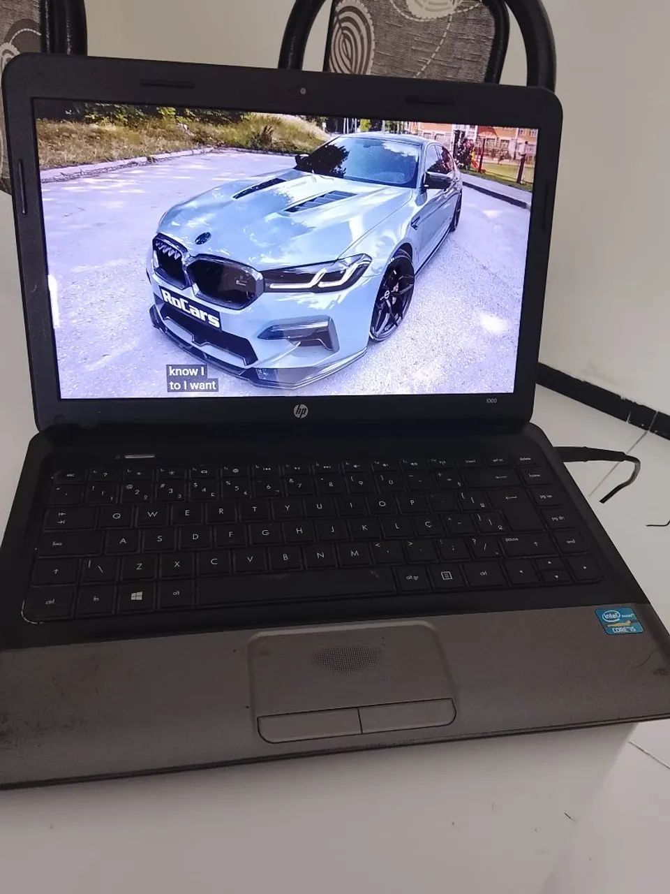 Notebook Hp 1000 i5 terceira geração 