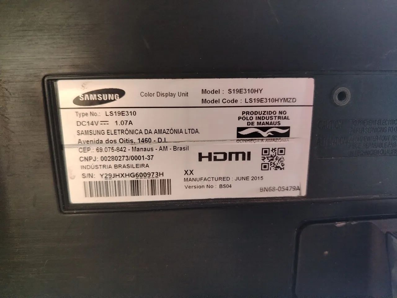 Monitor Samsung 24 poladas com hdmi - Foto 2