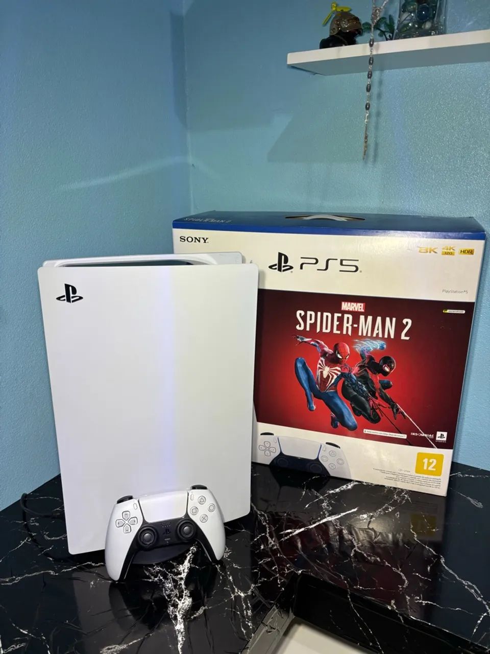 Ps5 super conservado e com caixa  - Foto 5
