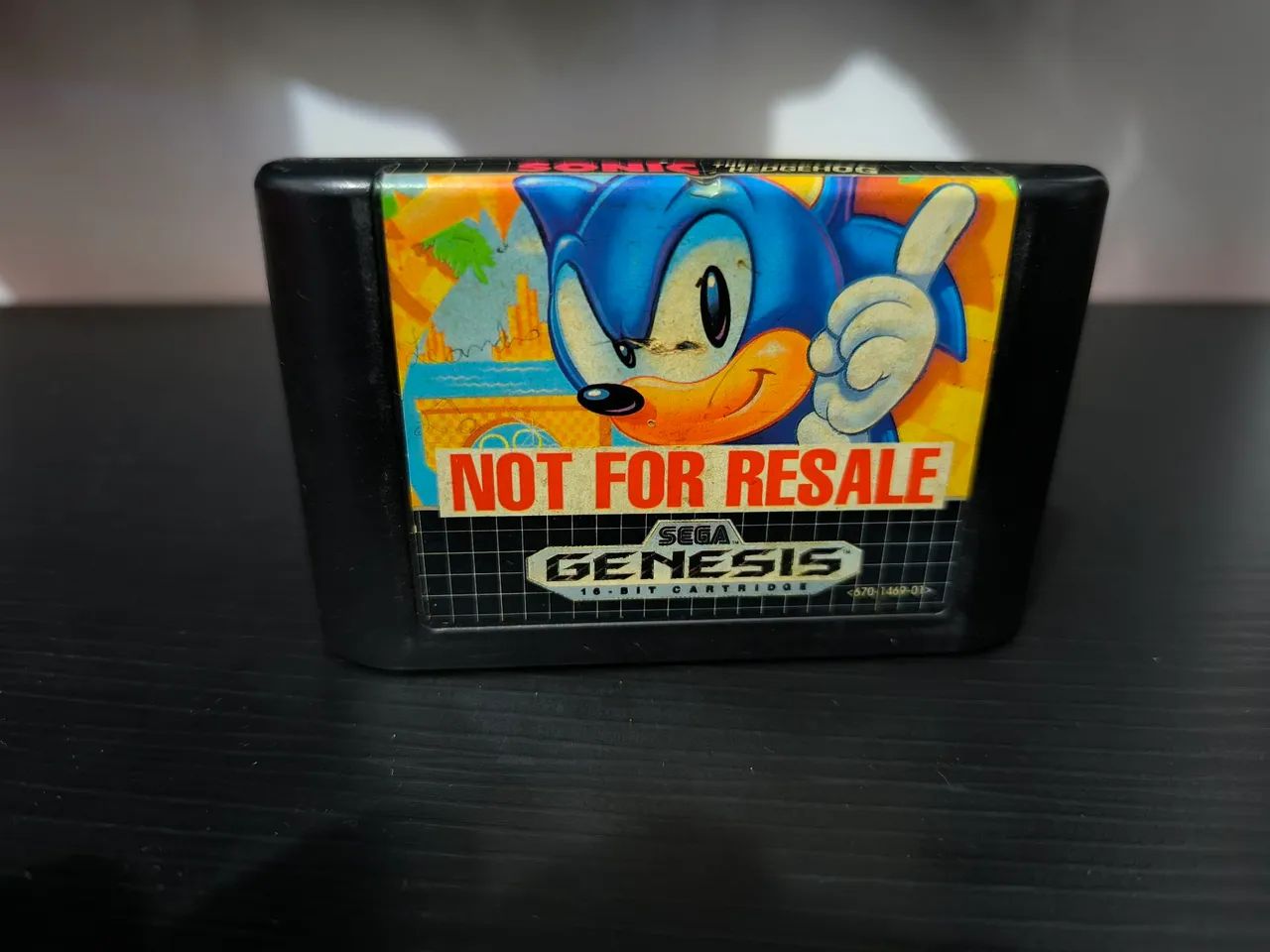 Sonic 1 Mega Drive - Not For Resale
