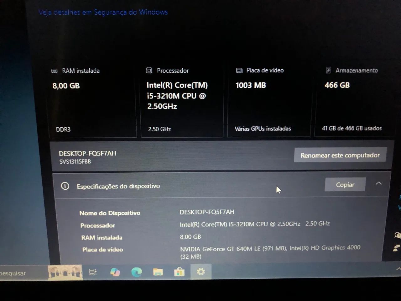 Notebook Sony i5 | 8GB Ram | Placa de vídeo dedicada | Teclado Luminoso  - Foto 2