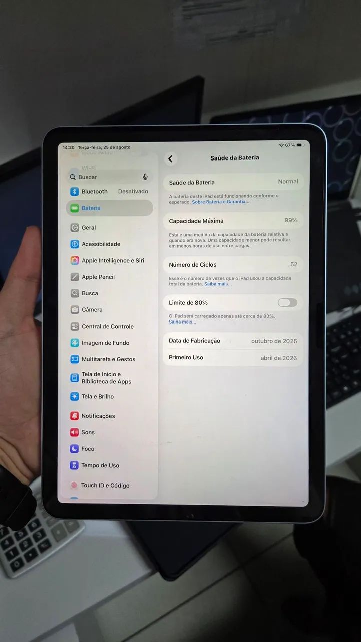 iPad Air 11 M4 wi-fi 128gb - Foto 3