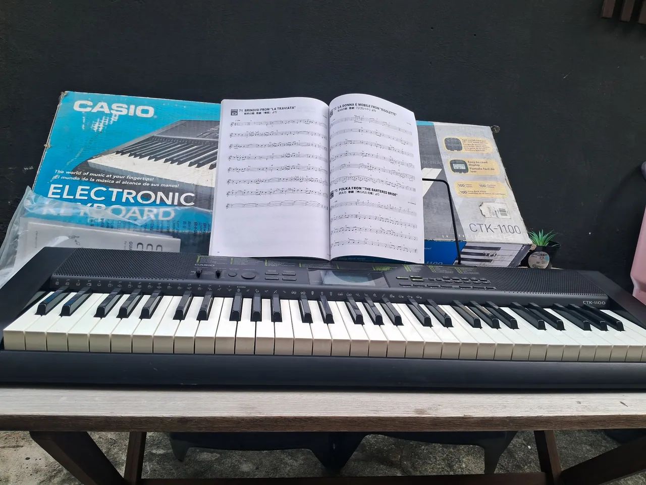 Teclado Electronic Keyboard CTK -1100 - Foto 2