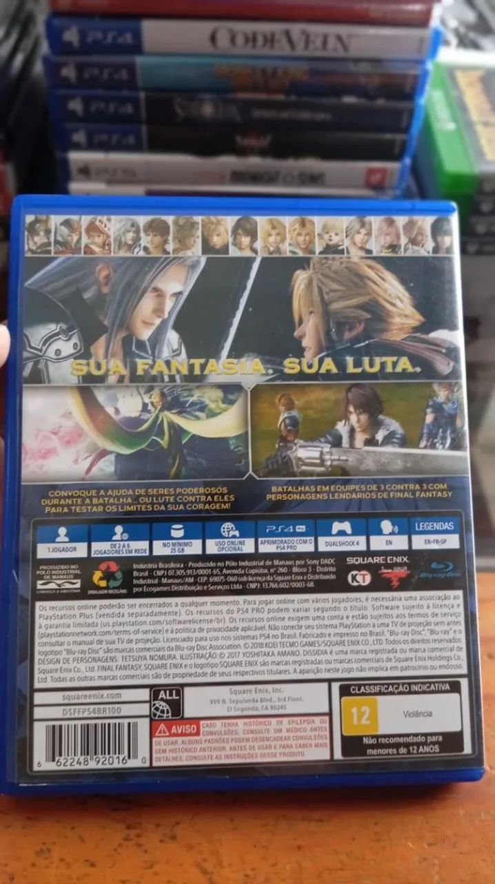 Dissidia nt final fantasy (ps4) - Foto 4