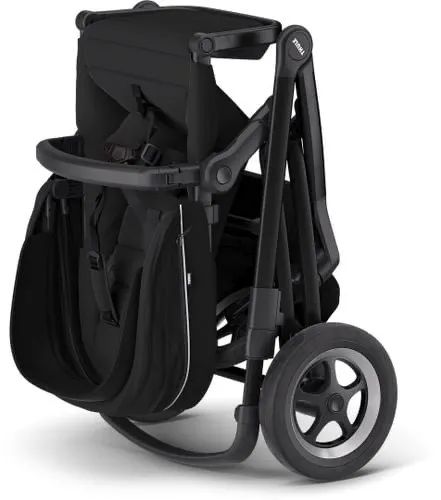 Carrinho Thule 11000007 kit com Moises cor midnight black com todos os acessórios  - Foto 4