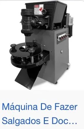 Vendo modeladora de salgados da Compacta Print 4.0