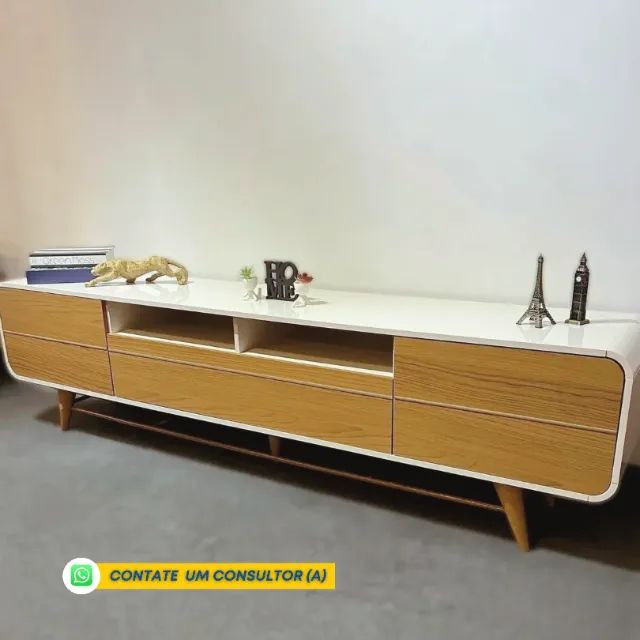 Rack para TV 2.20m Largura Noxter - Entrega e Monta