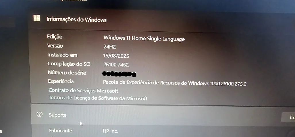 Notebook HP 256R, Intel Core i3 pra HJ. de 13ª gen, SSD 256, 8GB de RAM e Windows 11 Home. - Foto 2