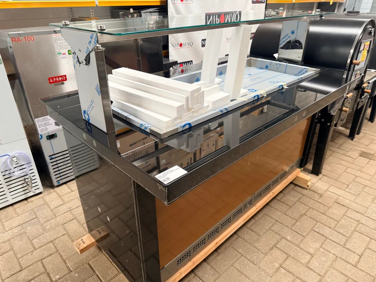 GBRF-175PR MESA REFRIGERADA 1,75 SEM CUBA - GELOPAR - Foto 3