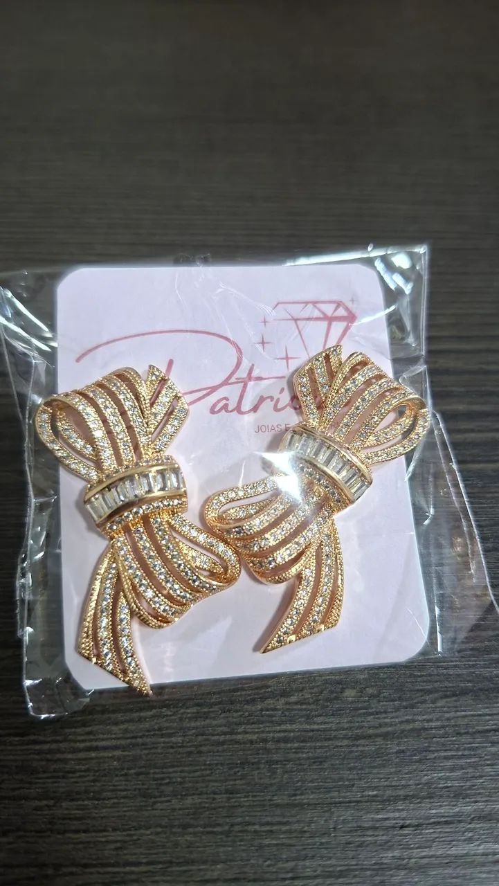 Conjunto luxo colar mais brincos - Foto 4