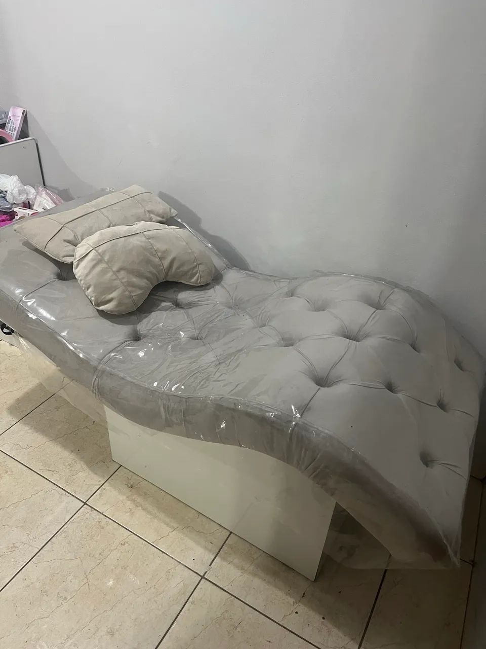 Maca e materiais lash e micro