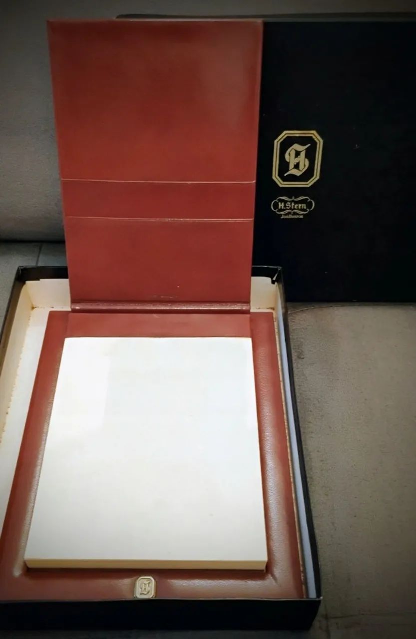 H.Stern - Bloco de Mesa_Edição Limitada