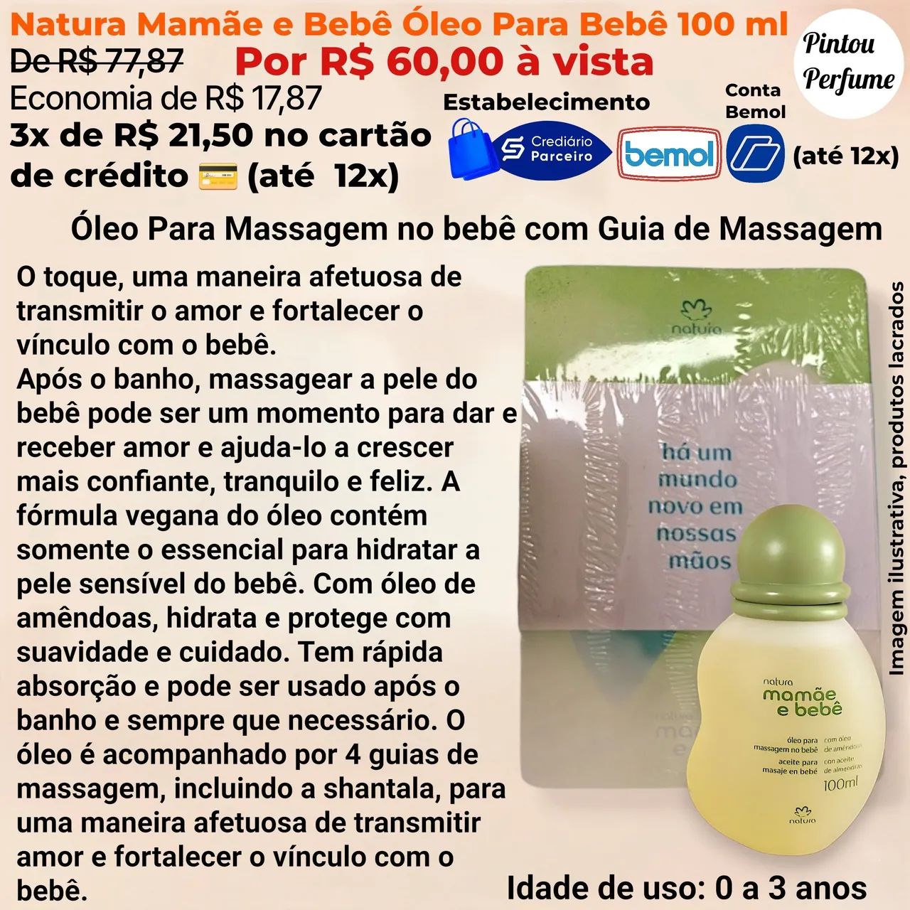 Mamãe e Bebê Natura Produtos em Promoção  - Foto 2