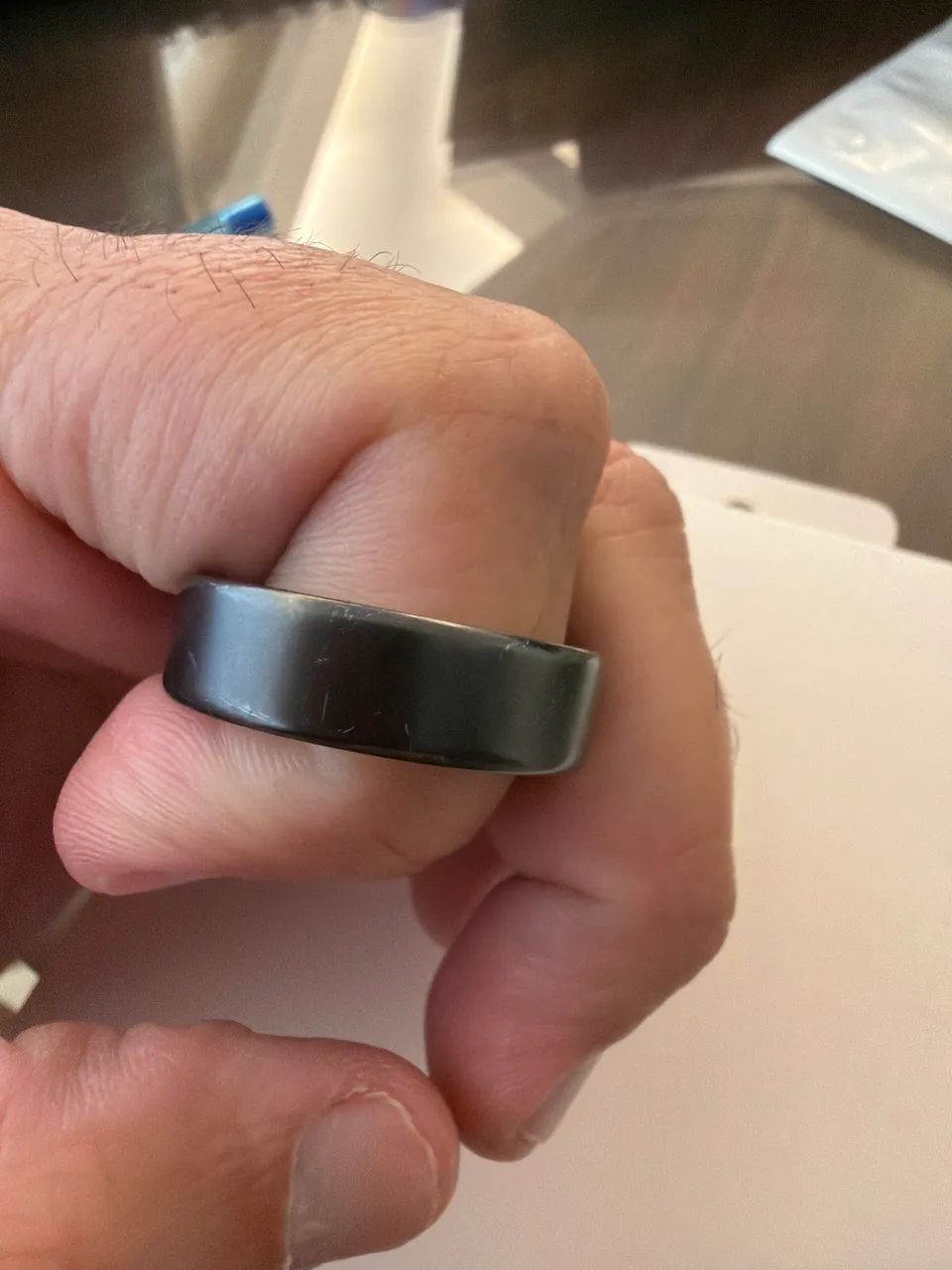 Oura ring 4 tamanho 14 black - Foto 2
