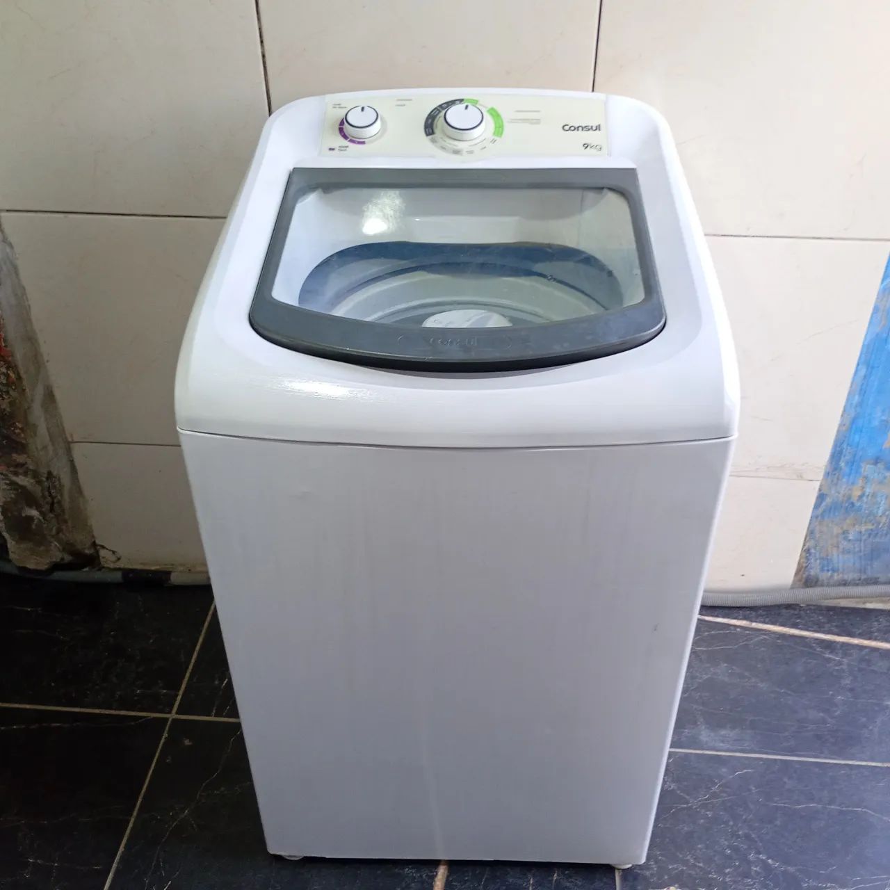 Máquina lava Consul 9k funciona bem 