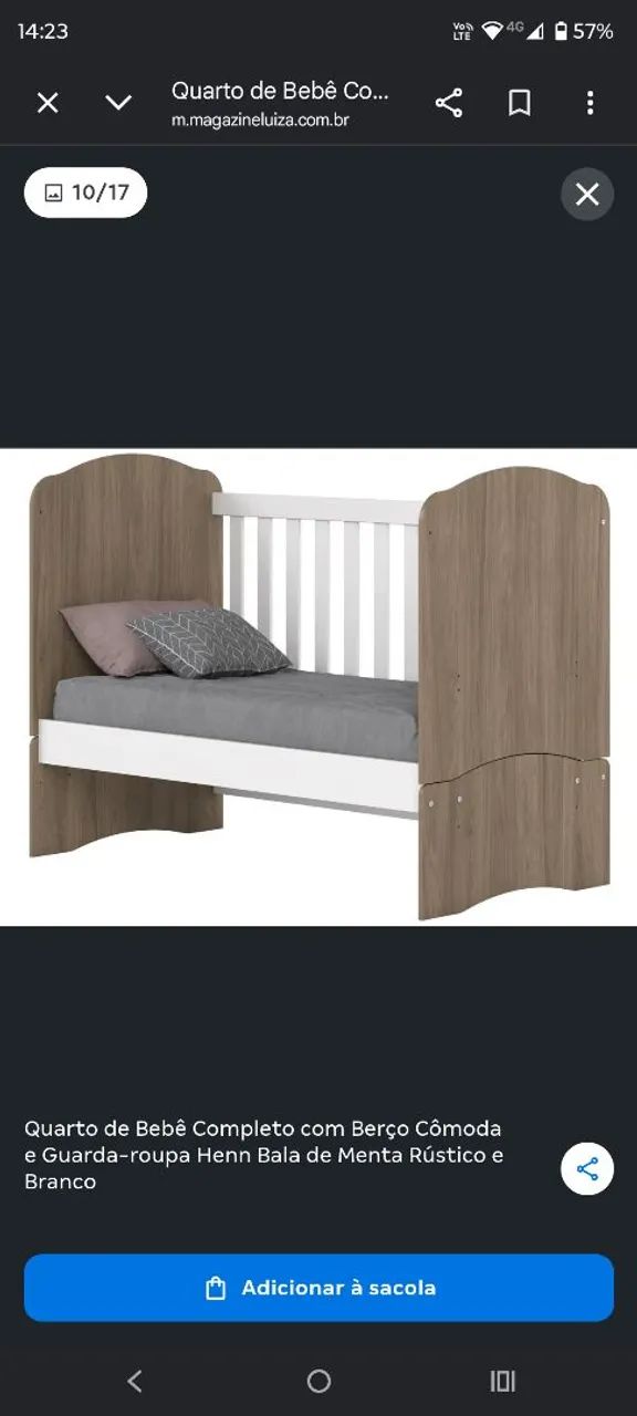 Berço / cama de bebê  - Foto 3
