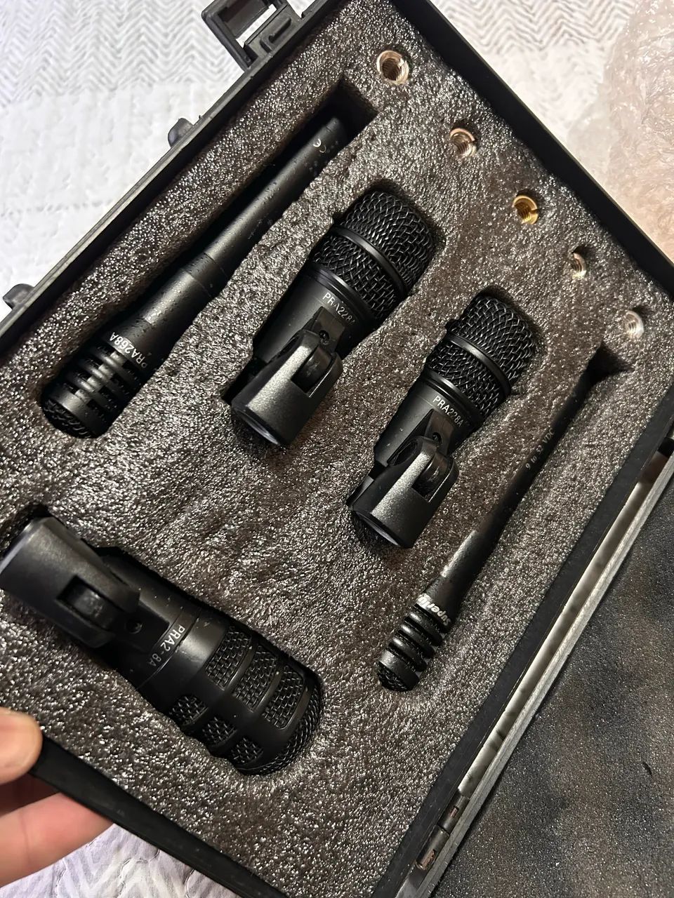 Superlux kit DRK -A3C2 microfone bateria