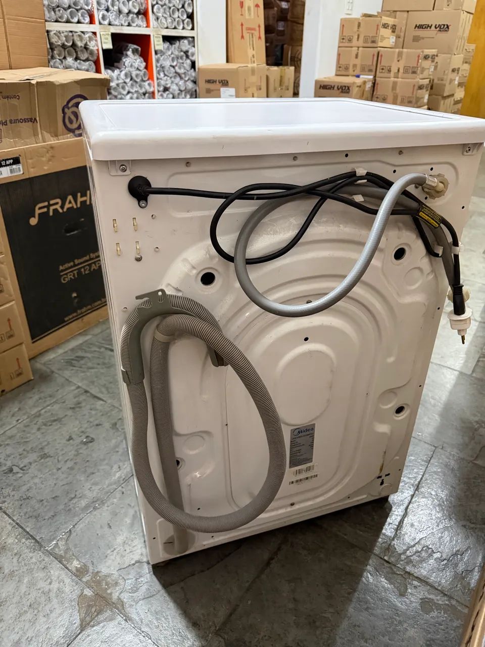 LAVA E SECA AUTOMÁTICA MIDEA 8 kG - Foto 3