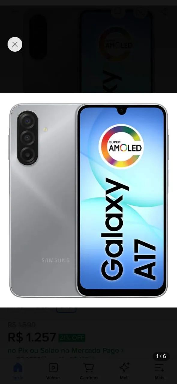 SANSUNG GALAXY A17 128gb 8GB RAM TELA AMOLED - Foto 2