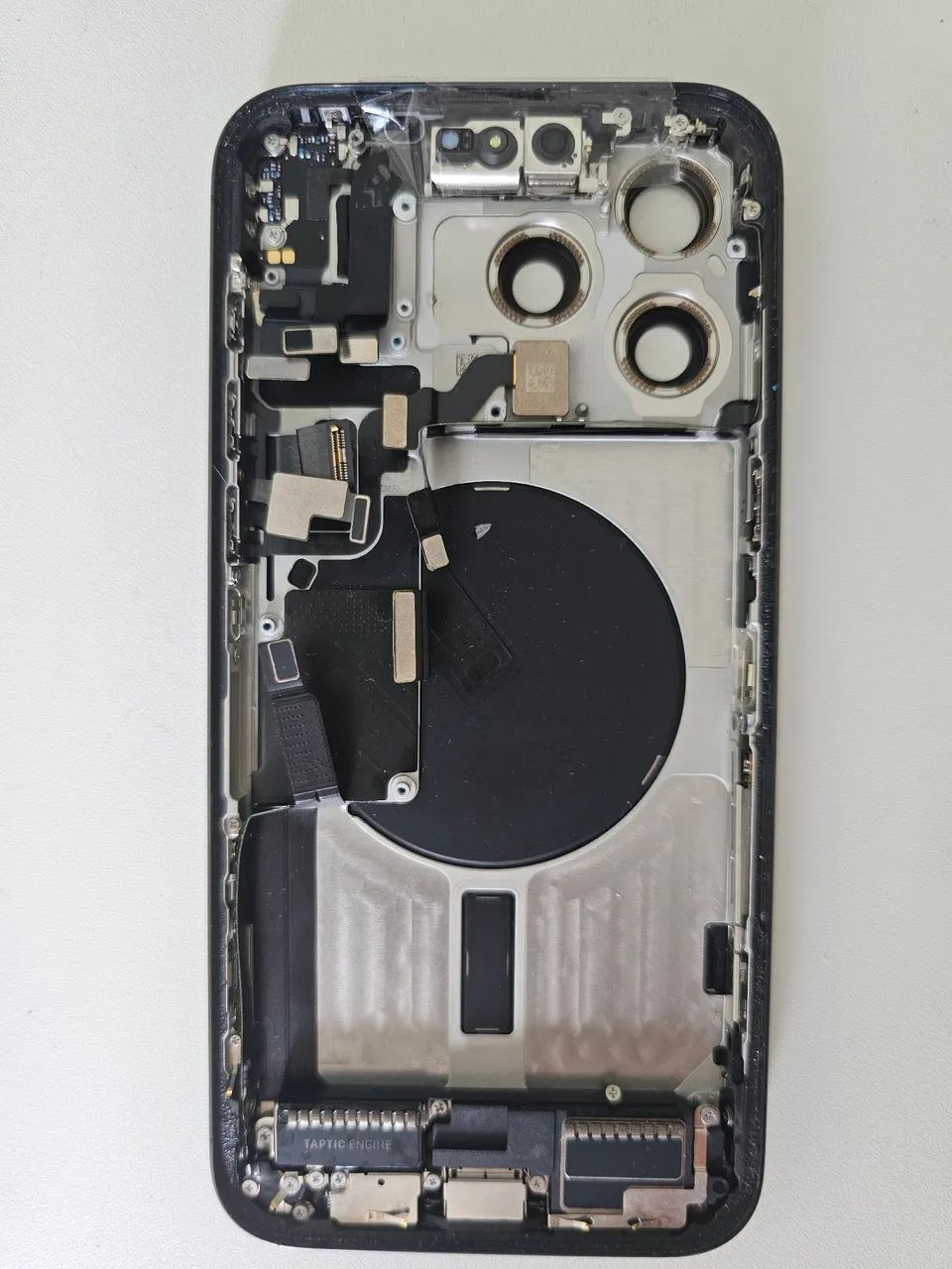 CARCAÇA IPHONE 15 PRO MAX BLACK TITÂNIO ORIGINAL