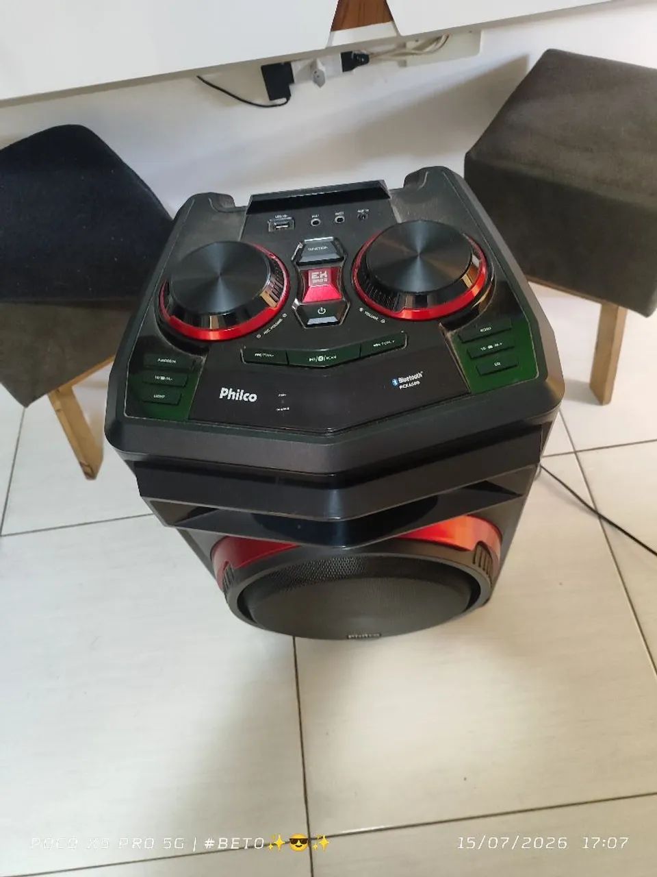 Caixa de som Philco com Bluetooth  - Foto 2